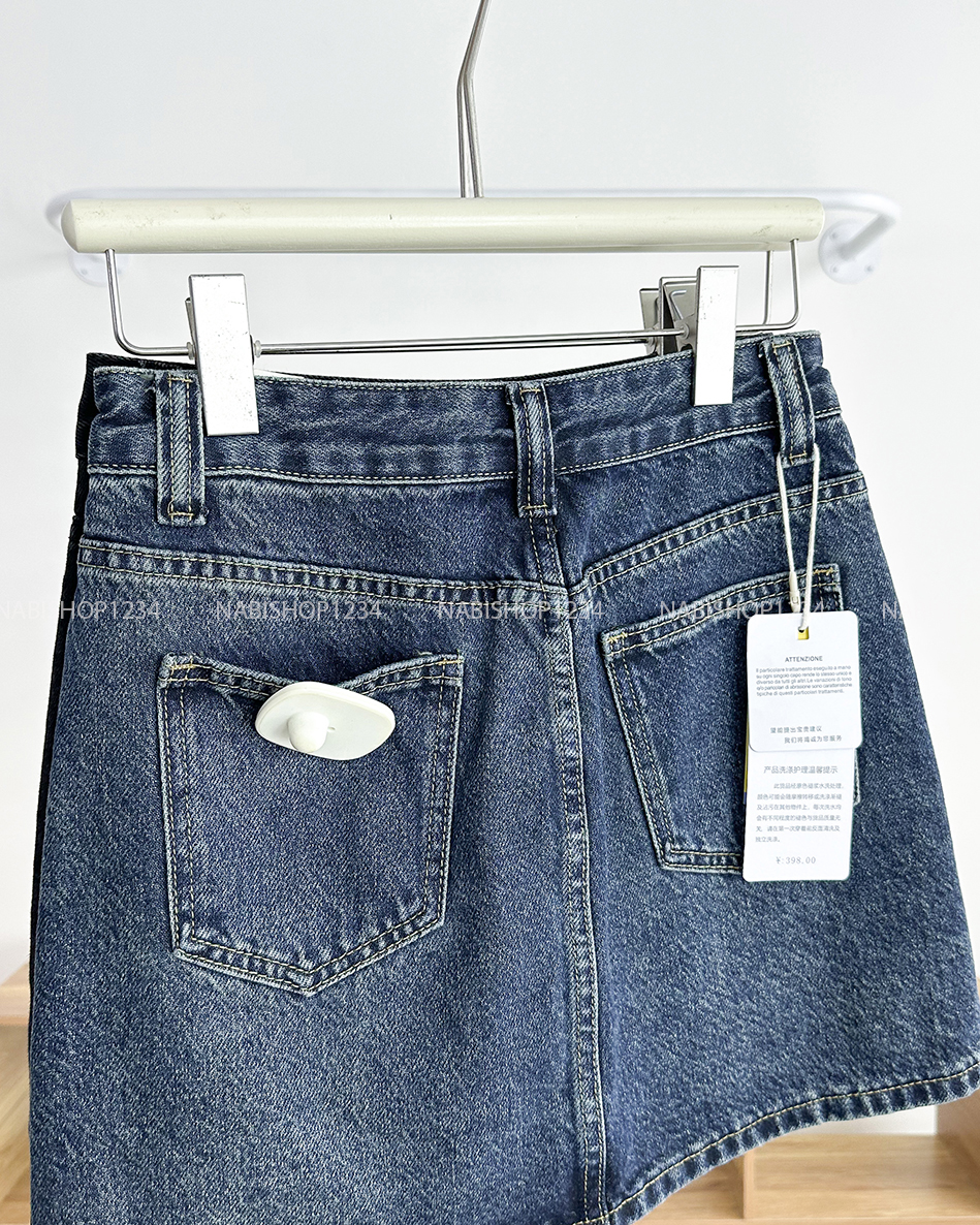 Chân Váy Số 251-B 5208 Ngắn Wash Nổi