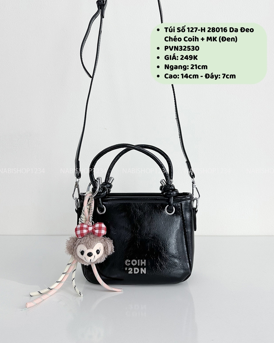 Túi Số 127-H 28016 Da Đeo Chéo Coih + MK