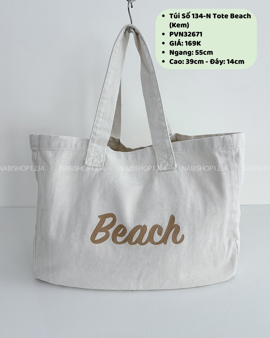 Túi Số 134-N Tote Beach