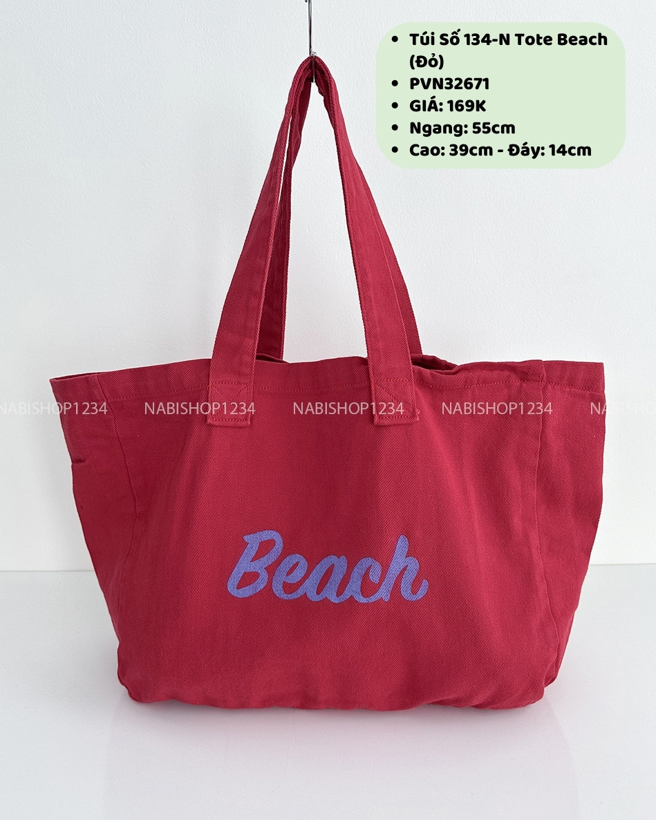 Túi Số 134-N Tote Beach