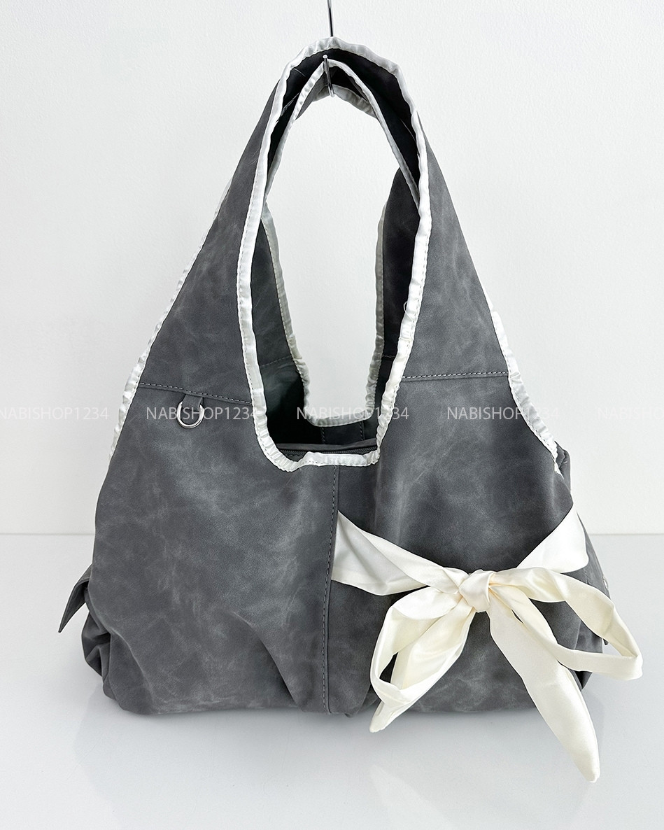 Túi Số 125-Y 016 Tote Da Buộc Nơ