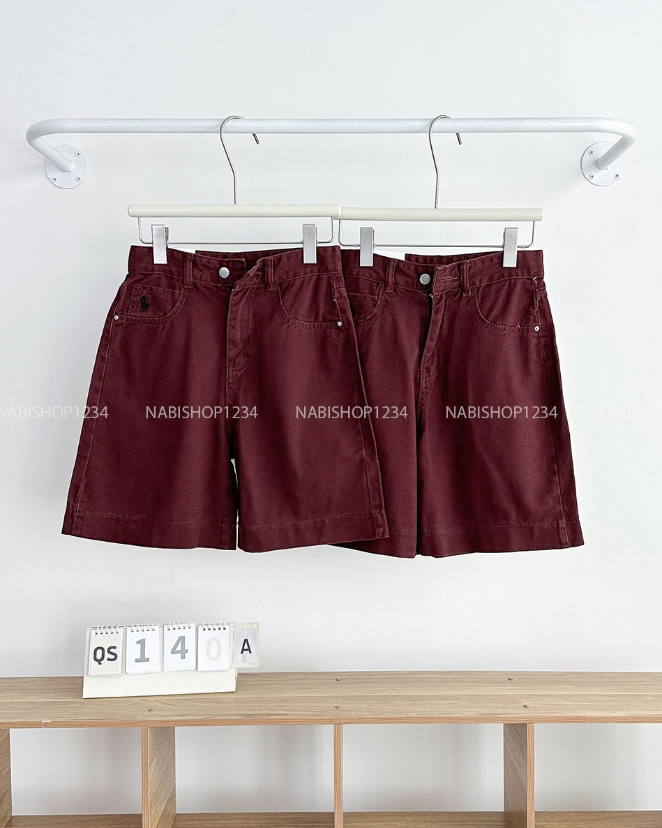 Quần Short Số 140-A 2120 Ngố Thêu Ngựa