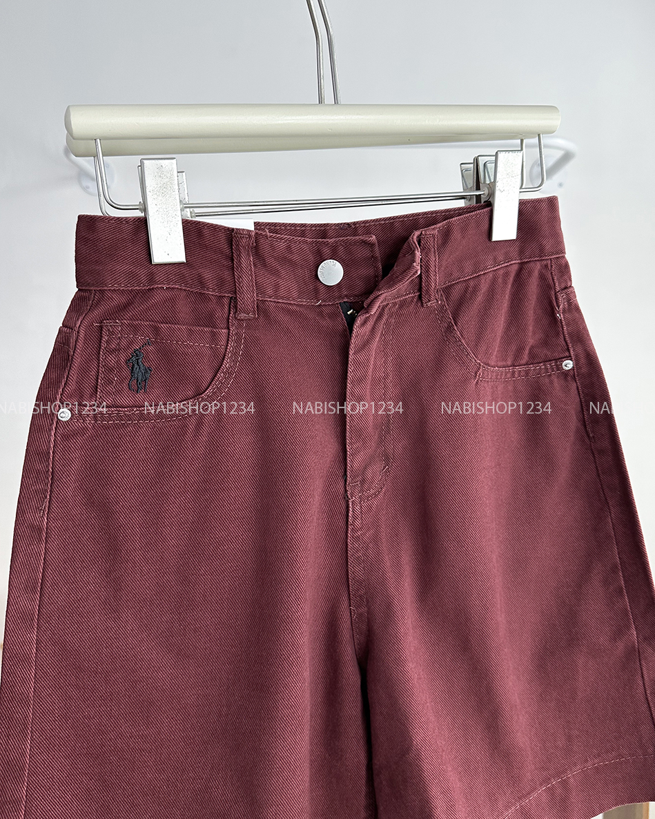 Quần Short Số 140-A 2120 Ngố Thêu Ngựa