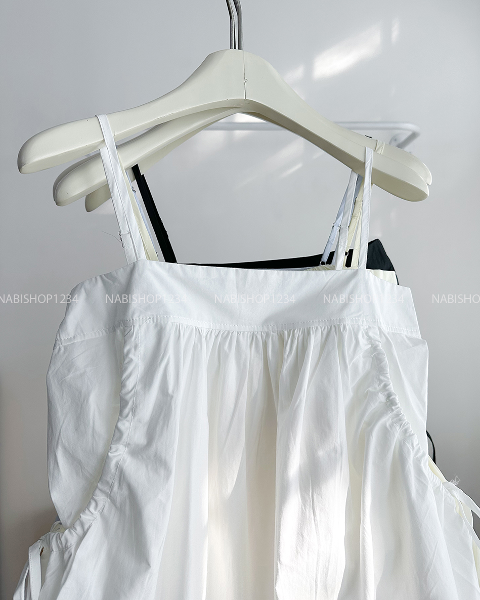 Áo Kiểu Số 241-M 6612 2 Dây Rút Hông