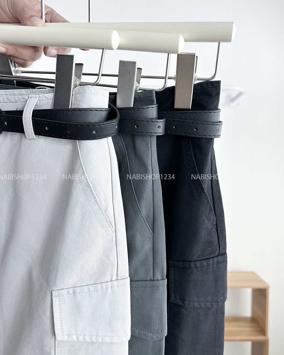 Chân Váy Số 269-M 6105 Ngắn Túi Hông + Nịt
