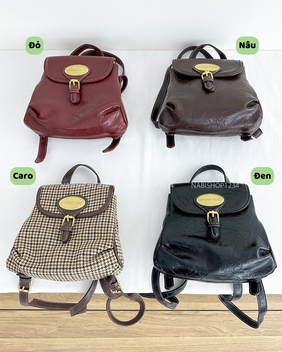 Túi Số 39-T 18156 Balo Da 19x15x6