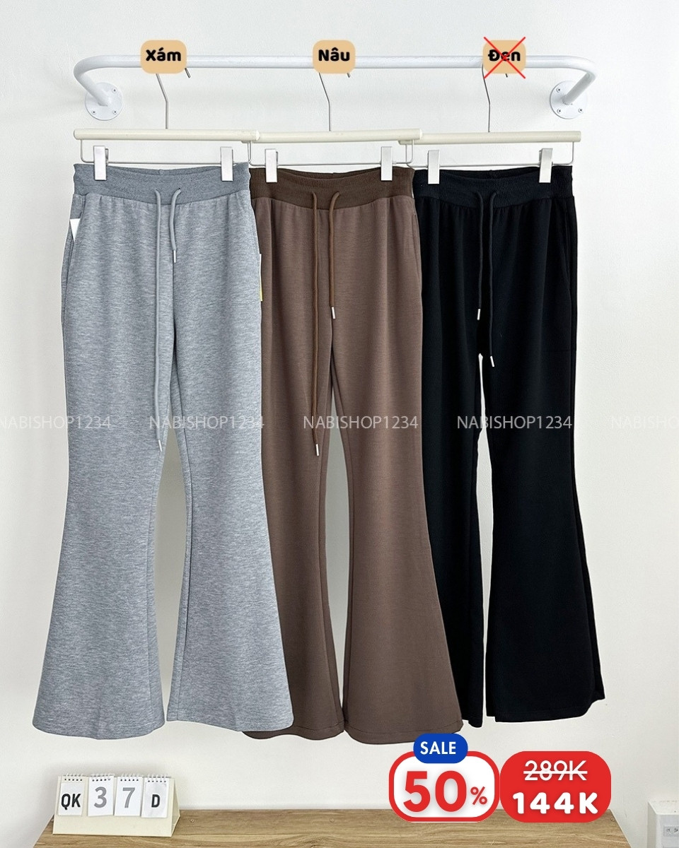 (S50%) Quần Khác Số 37-D 8108 LT Loe Thun Lạnh