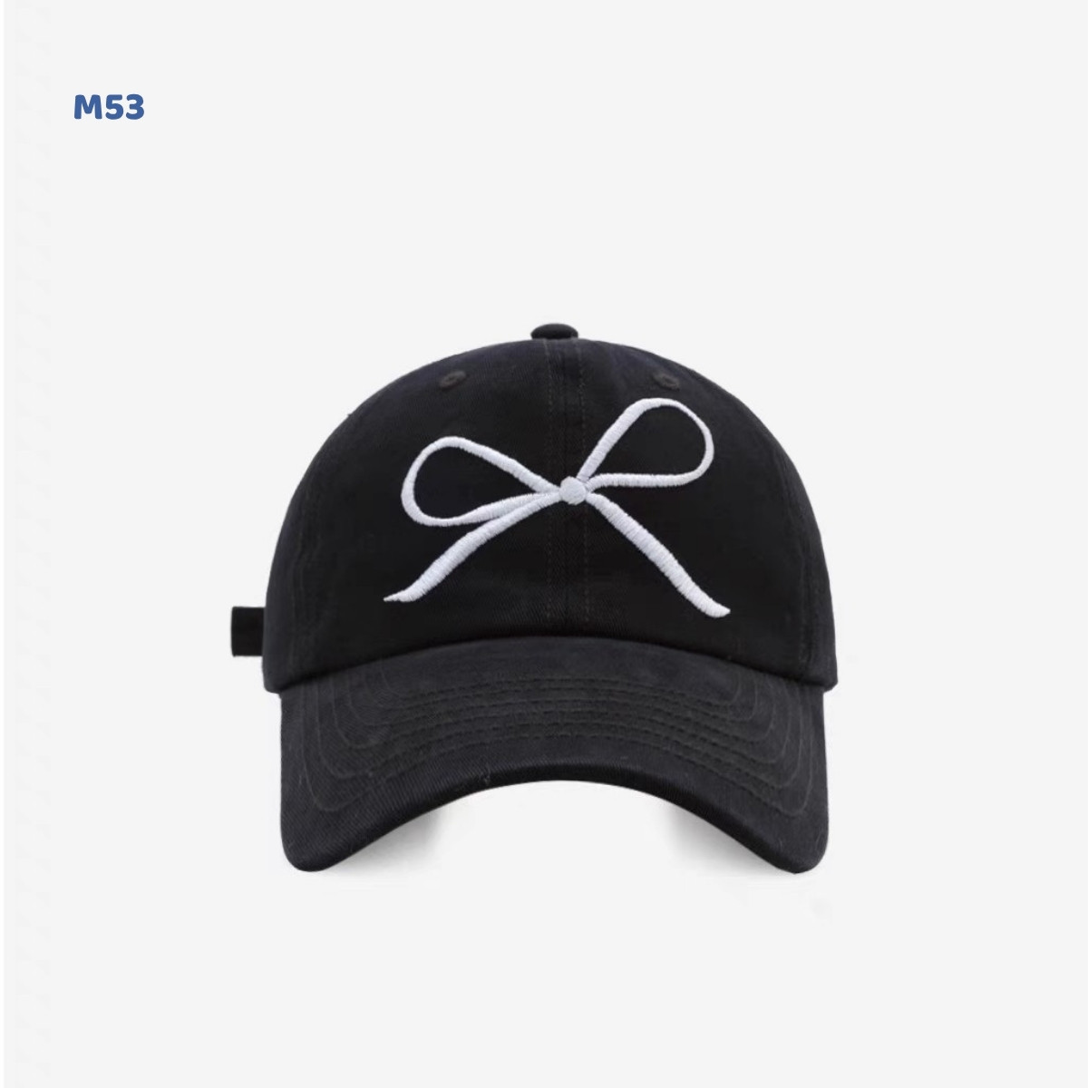 Mũ Số 53-L Lưỡi Trai Thêu Nơ