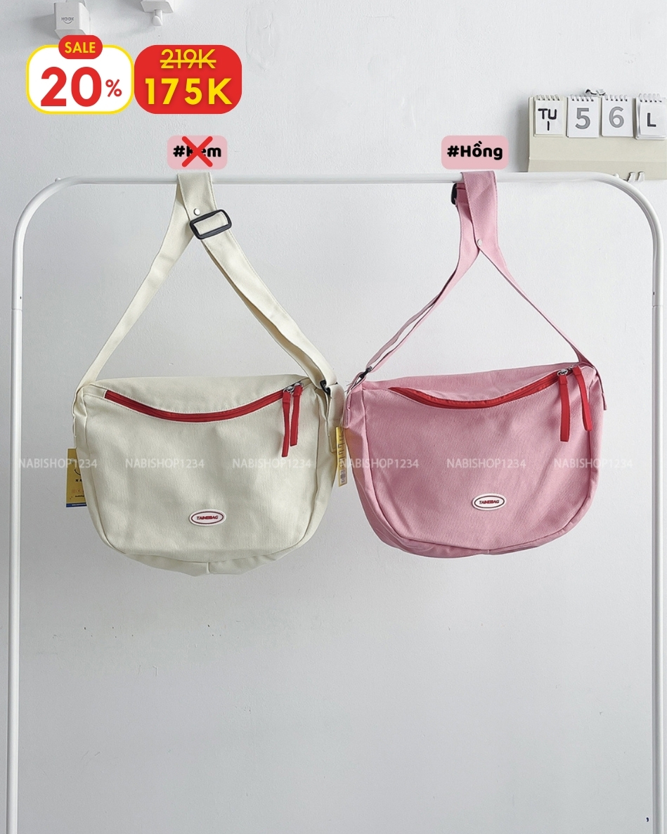 (S20%) Túi Số 56-L Đeo Chéo Tag Taimei