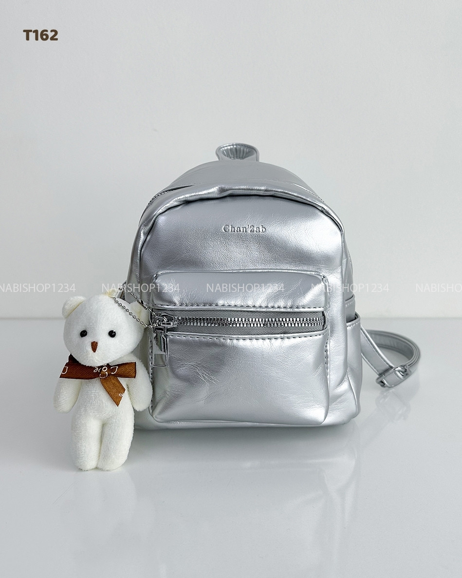 Túi Số 162-H 1117 Balo Mini Chan + MK Gấu