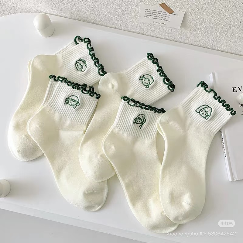 Tất Số 87-K Dài Cổ Bèo Cô Gái