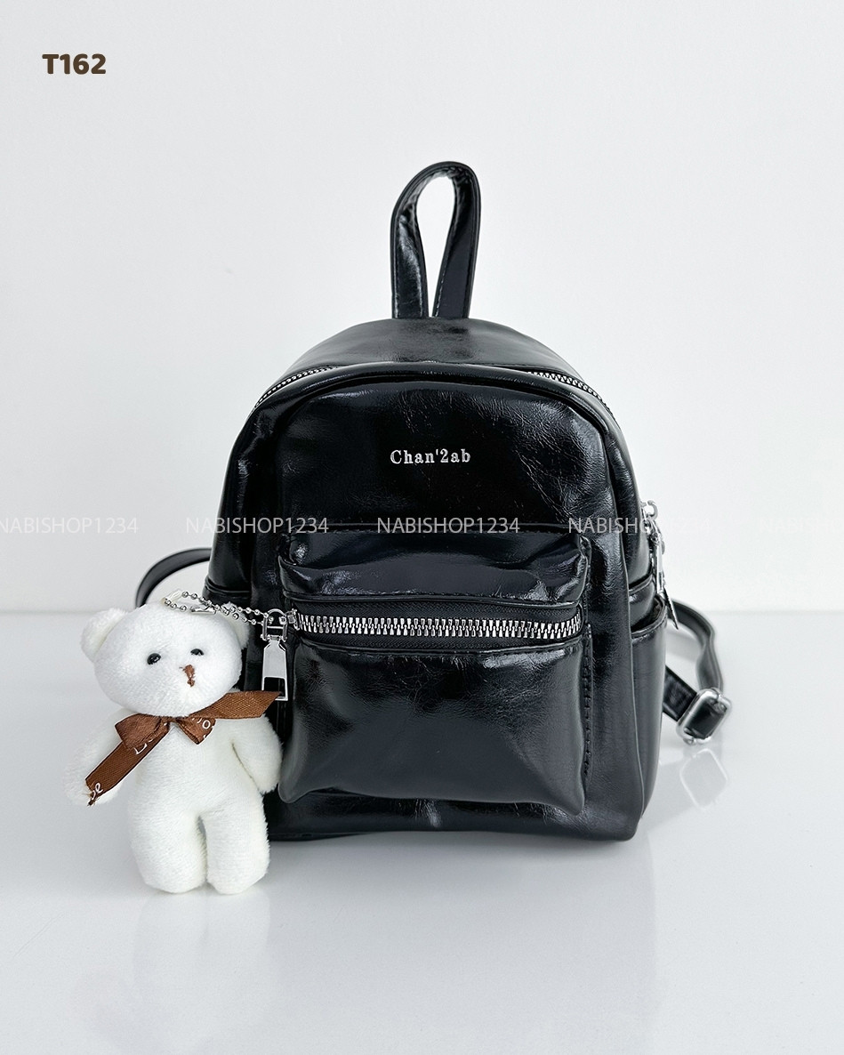 Túi Số 162-H 1117 Balo Mini Chan + MK Gấu
