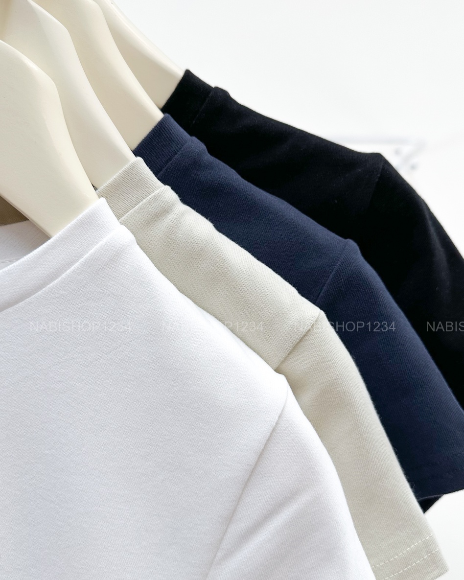 Áo Croptop Số 235-B 801 TN Trơn