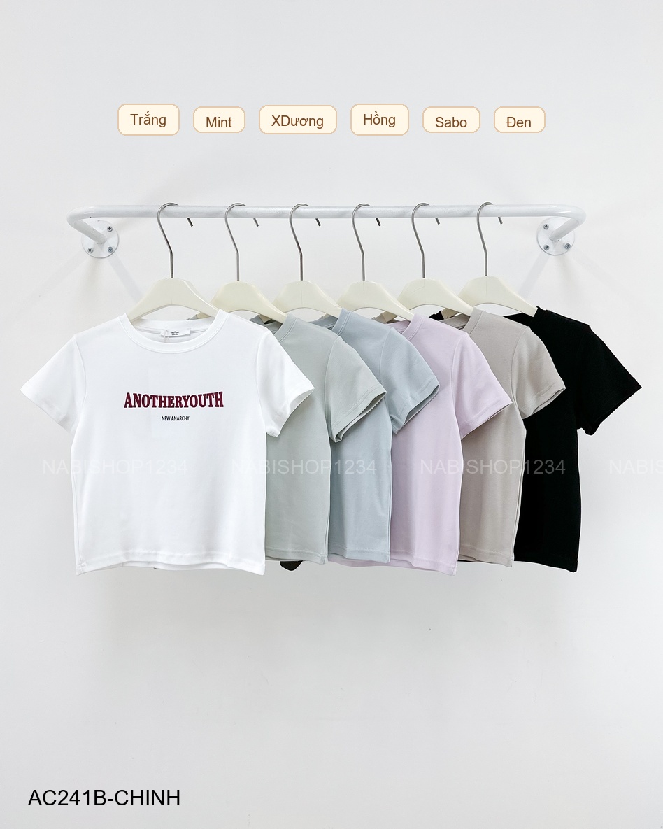 Áo Croptop Số 241-B 107 TN Another