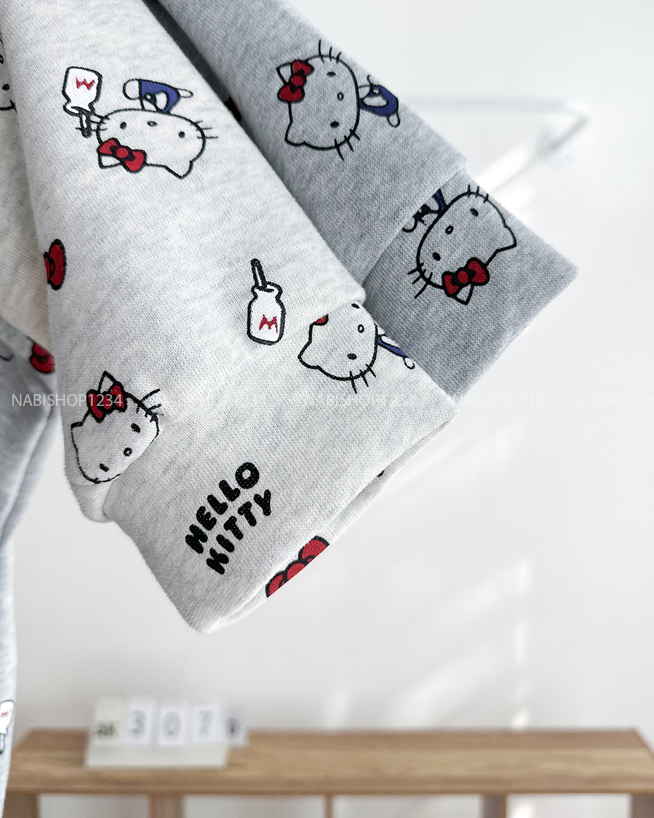 Áo Khoác Số 307-D 366 Hoodie Zip Kitty