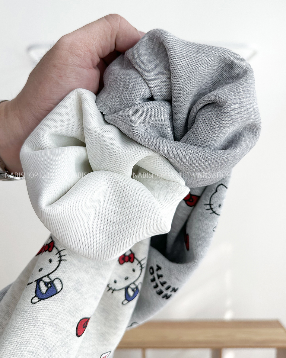 Áo Khoác Số 307-D 366 Hoodie Zip Kitty