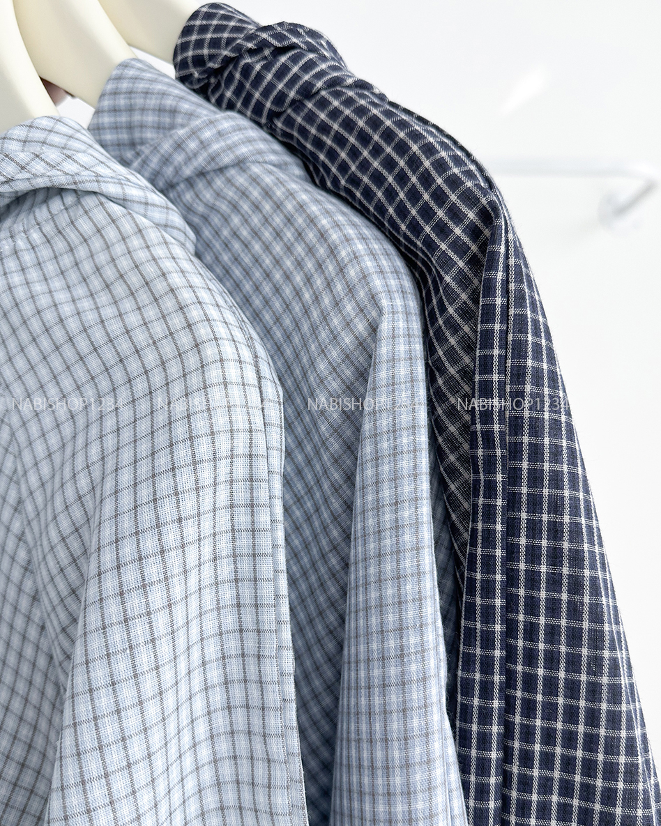 Áo Khoác Số 309-D 1106 Zip Caro Thêu Chữ