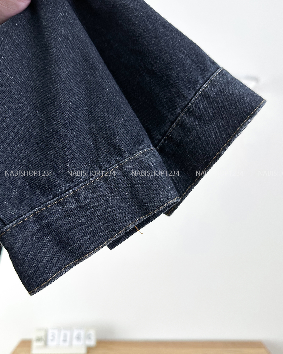 (DEAL) Áo Khoác Số 314-C Jean Viền Chỉ 2 Túi