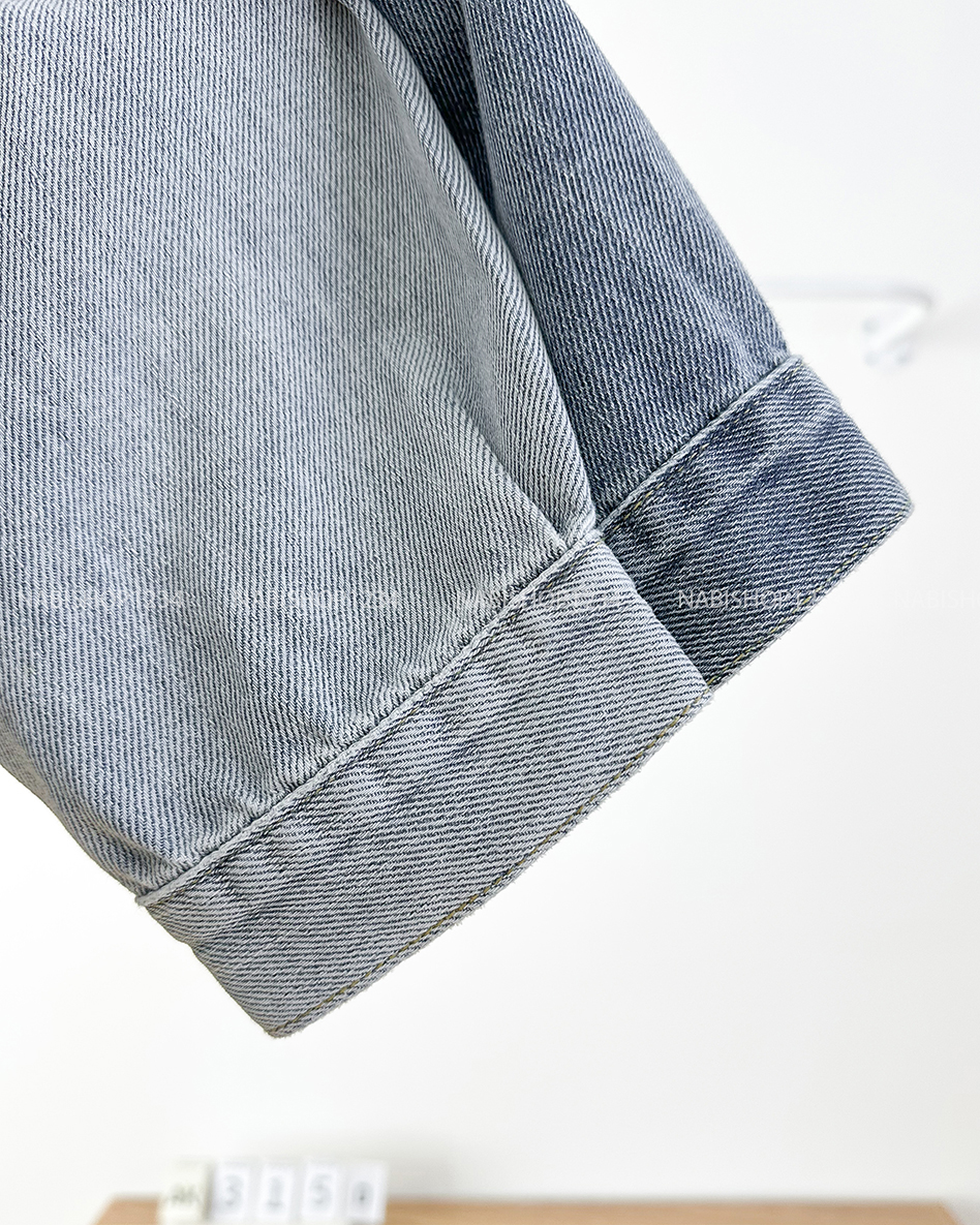Áo Khoác Số 315-D 3301 Jean 2 Túi Nắp