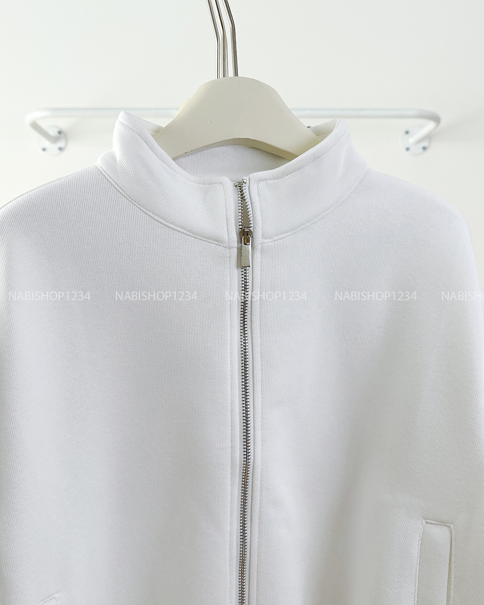 Áo Khoác Số 316-D 3760 Zip Lửng Trơn