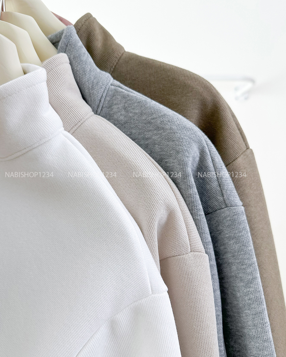 Áo Khoác Số 316-D 3760 Zip Lửng Trơn