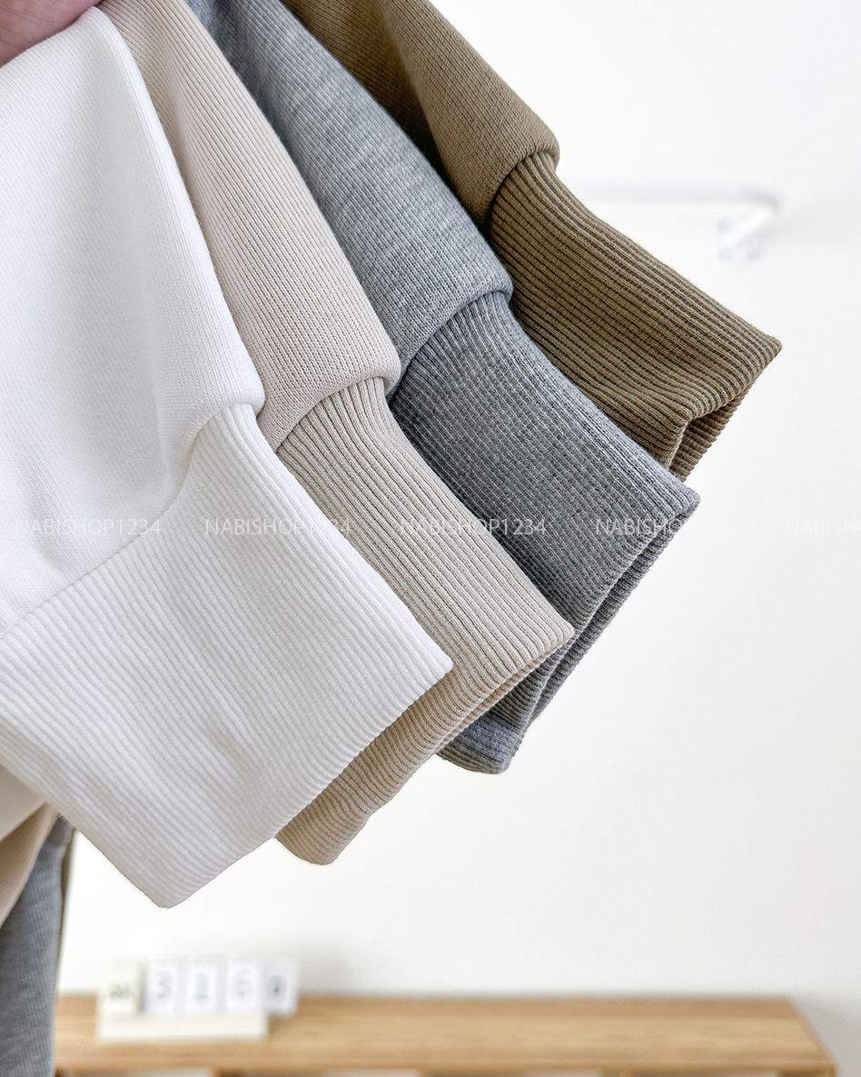 Áo Khoác Số 316-D 3760 Zip Lửng Trơn
