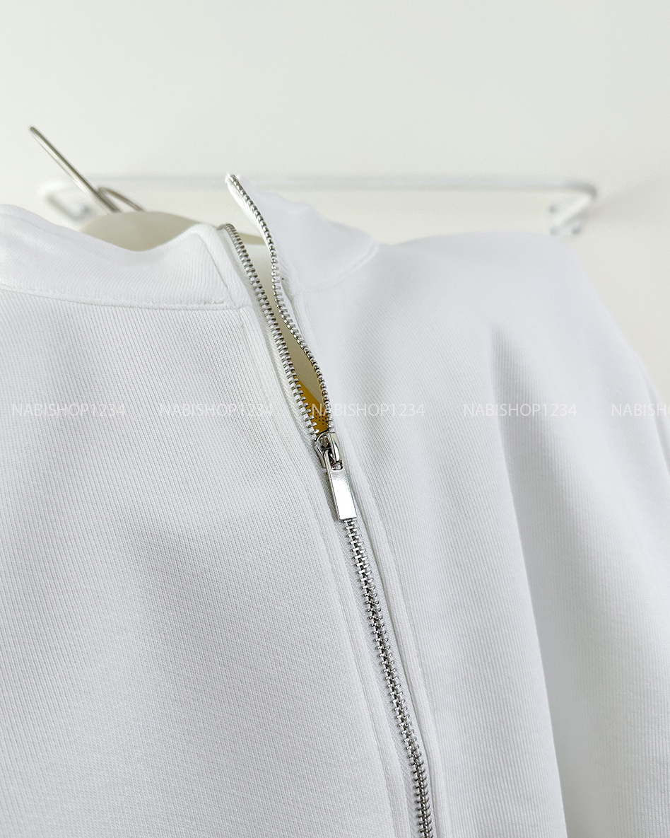 Áo Khoác Số 316-D 3760 Zip Lửng Trơn