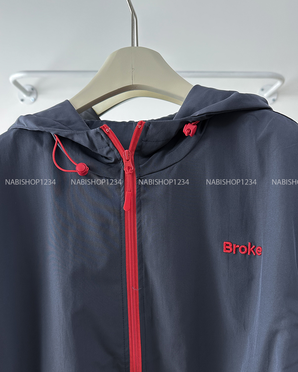Áo Khoác Số 318-B 8375 Dù Oversize Broke