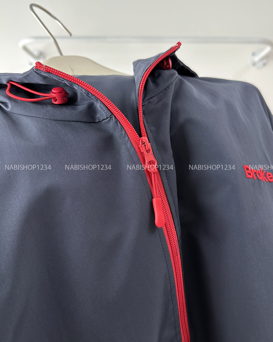 Áo Khoác Số 318-B 8375 Dù Oversize Broke