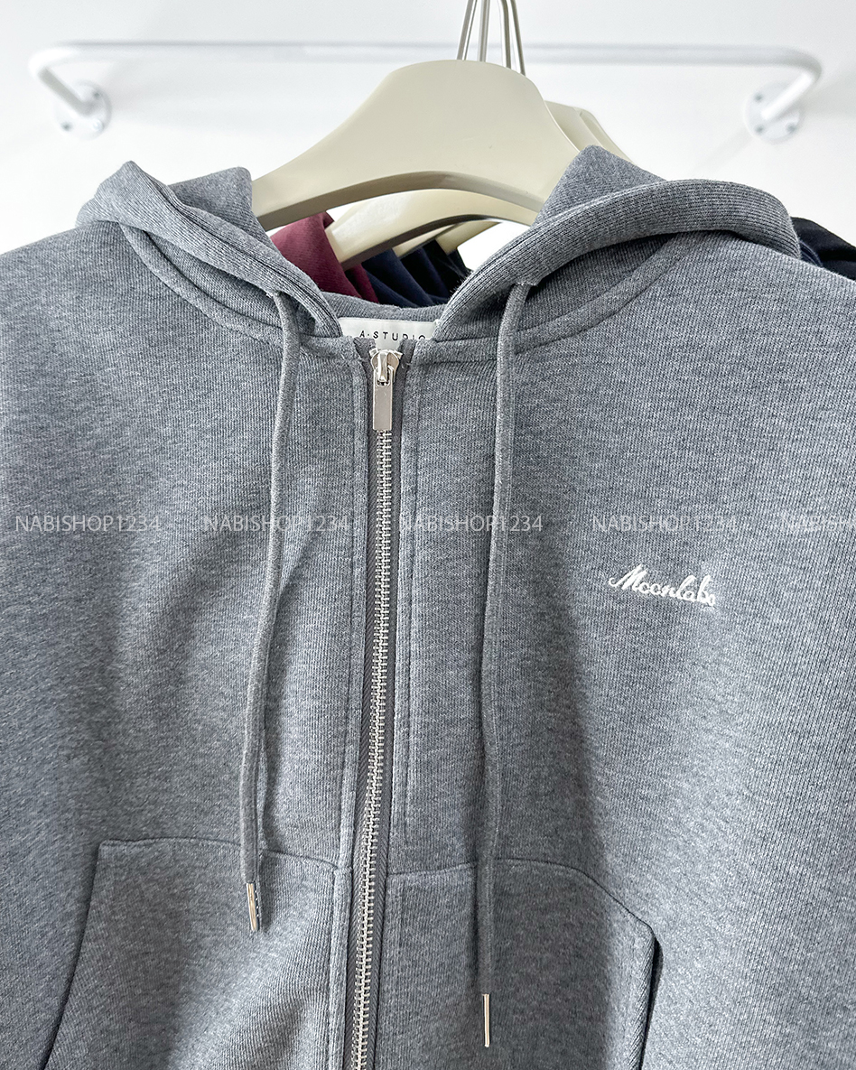 Áo Khoác Số 321-B 3851 Zip Lửng Moonlabo