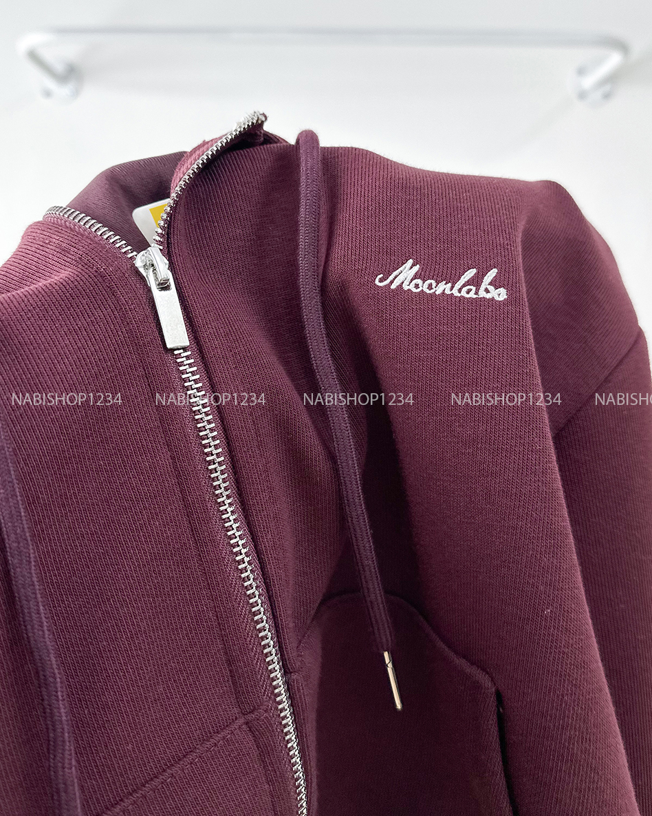 Áo Khoác Số 321-B 3851 Zip Lửng Moonlabo