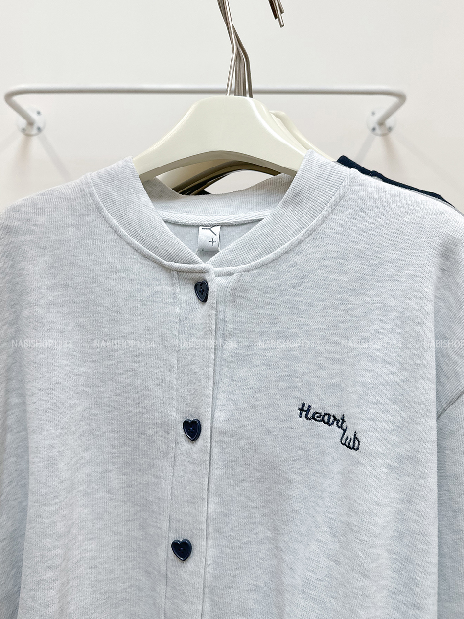 Áo Khoác Số 322-M 2095 Cardigan Khuy Tim