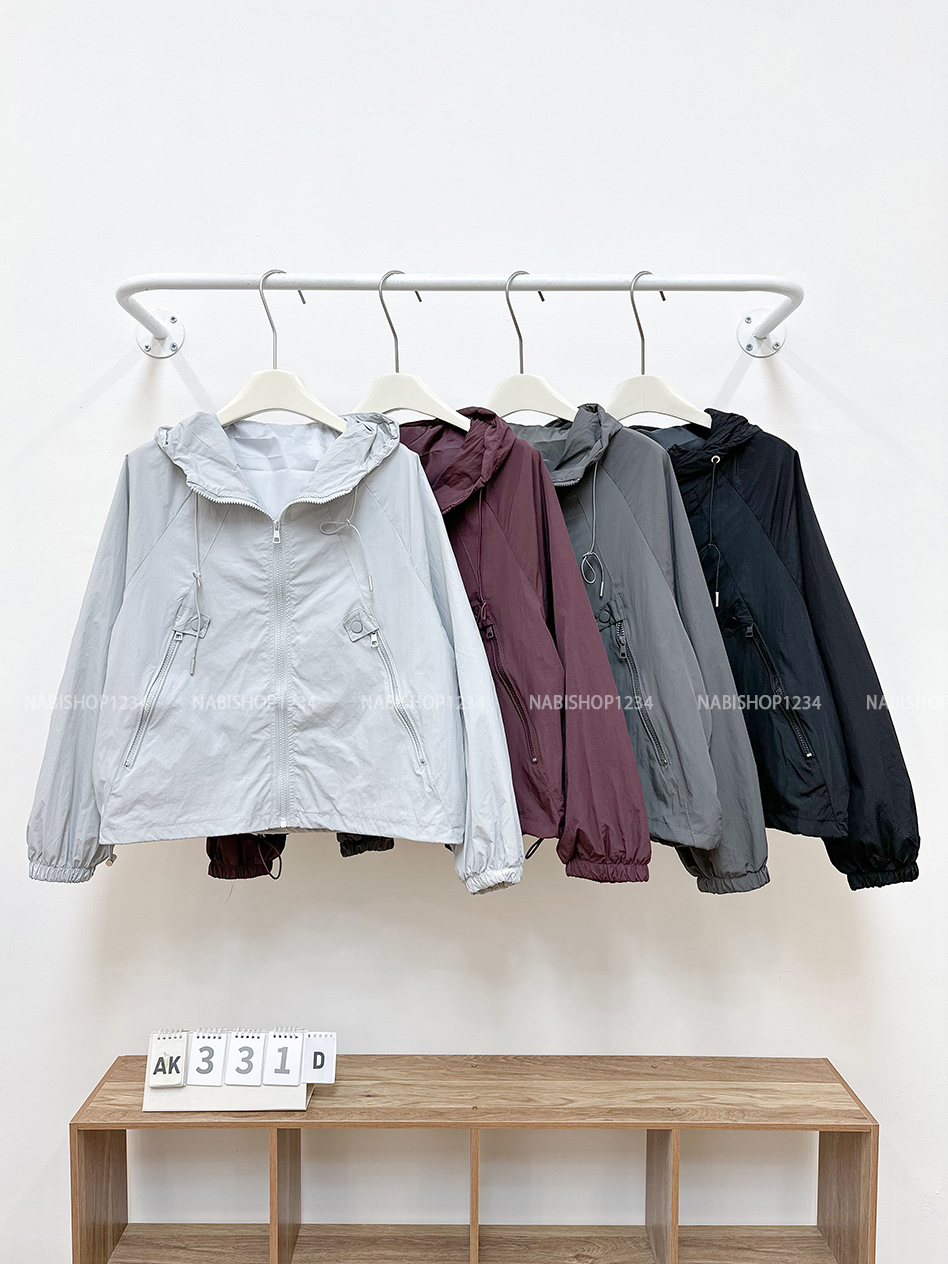 Áo Khoác Số 331-D 9863 Dù Túi Xéo