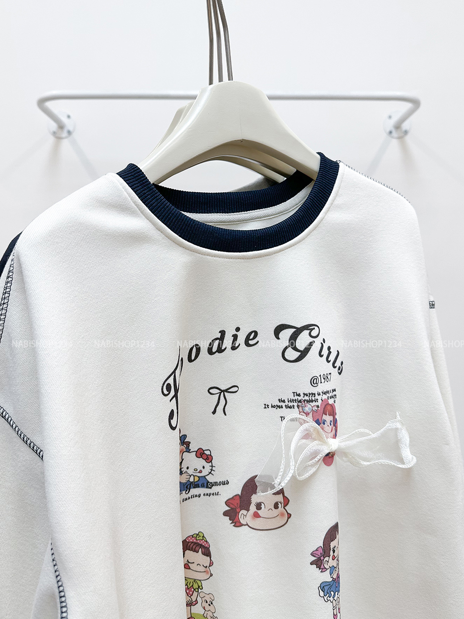 Áo Khoác Số 332-D Sweater Foodie Girls