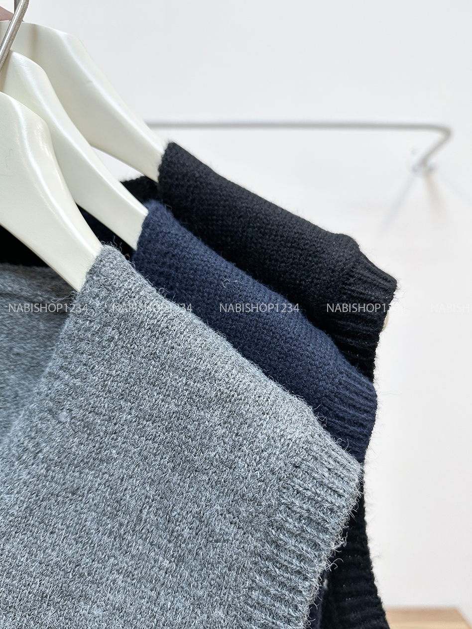 Áo Khoác Số 341-A Gile Kẻ Cổ V