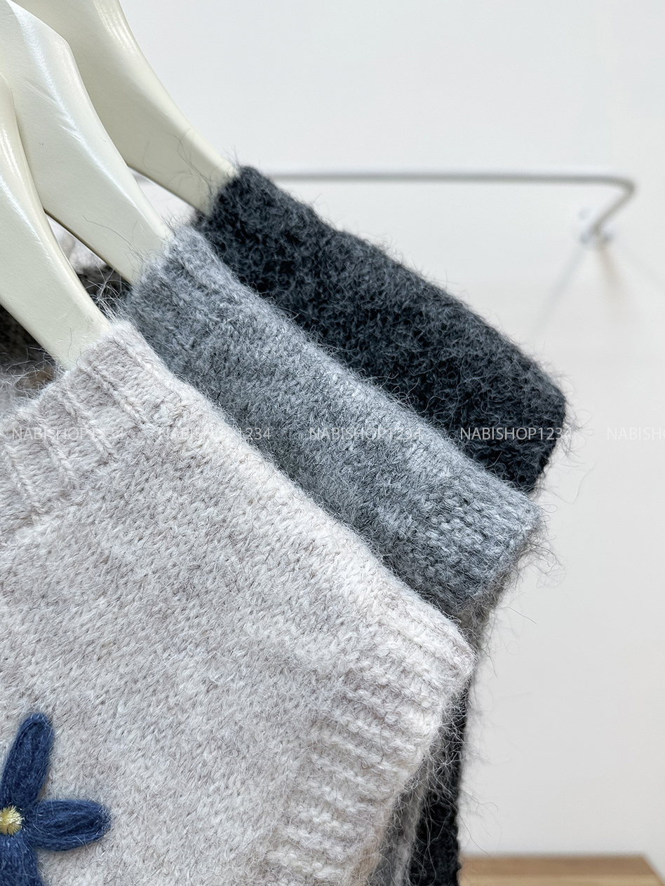 Áo Khoác Số 342-A Gile Thêu Hoa