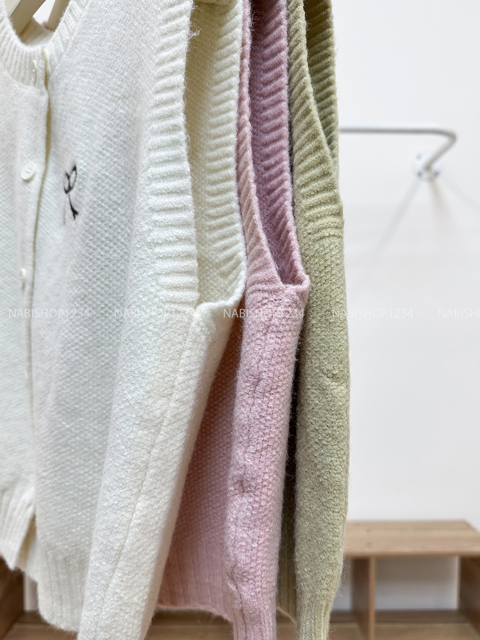 Áo Khoác Số 344-A Gile Thêu Nơ