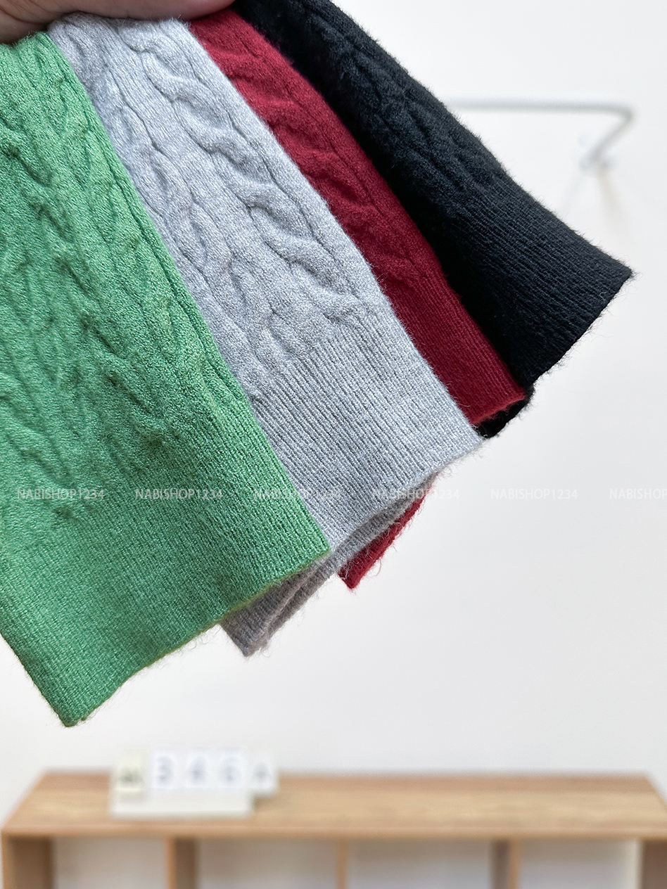 Áo Khoác Số 346-A Cardigan Lửng Thêu ER