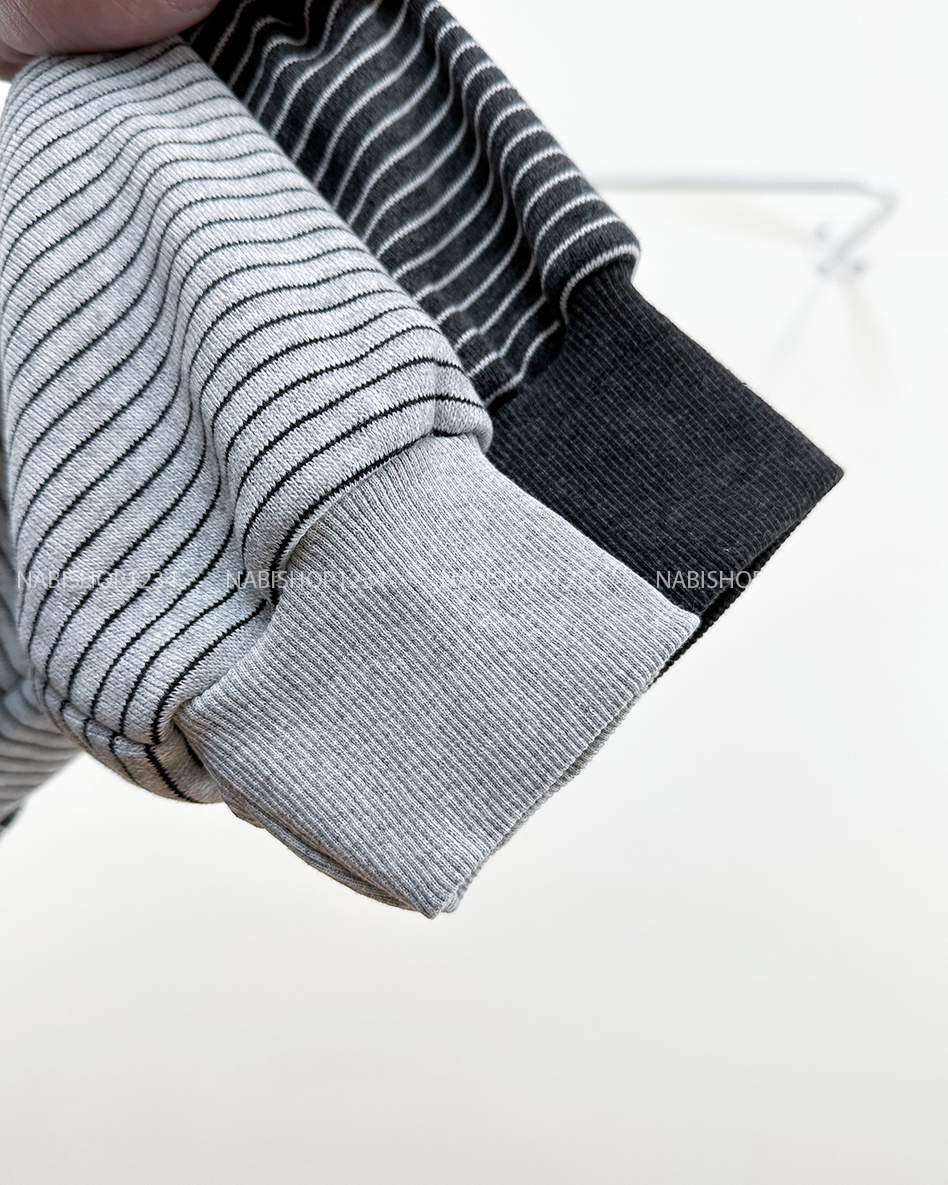Áo Khoác Số 349-M 3676 Sweater Polo Kẻ Cún