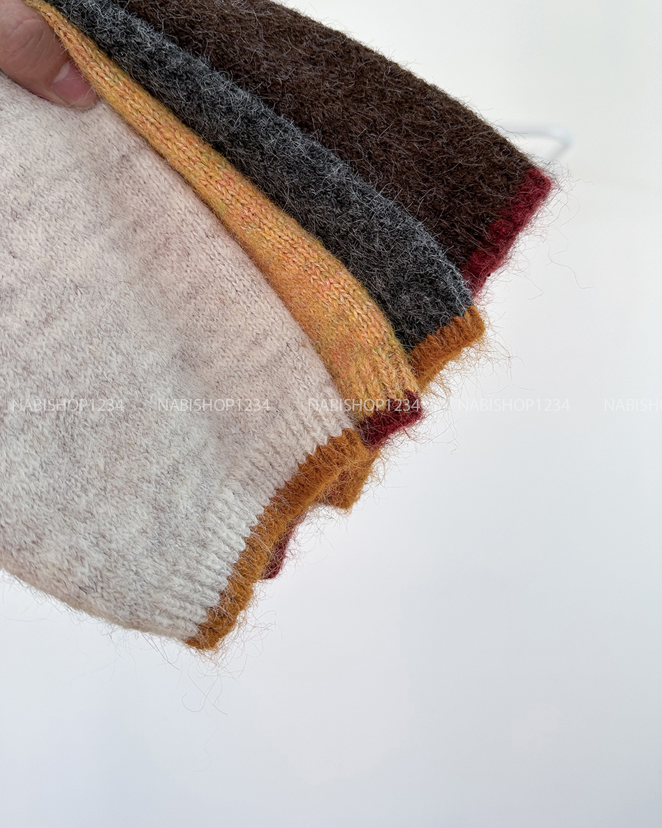 (G30K) Áo Khoác Số 357-D Cardigan Polo Cổ Bẻ Viền Màu