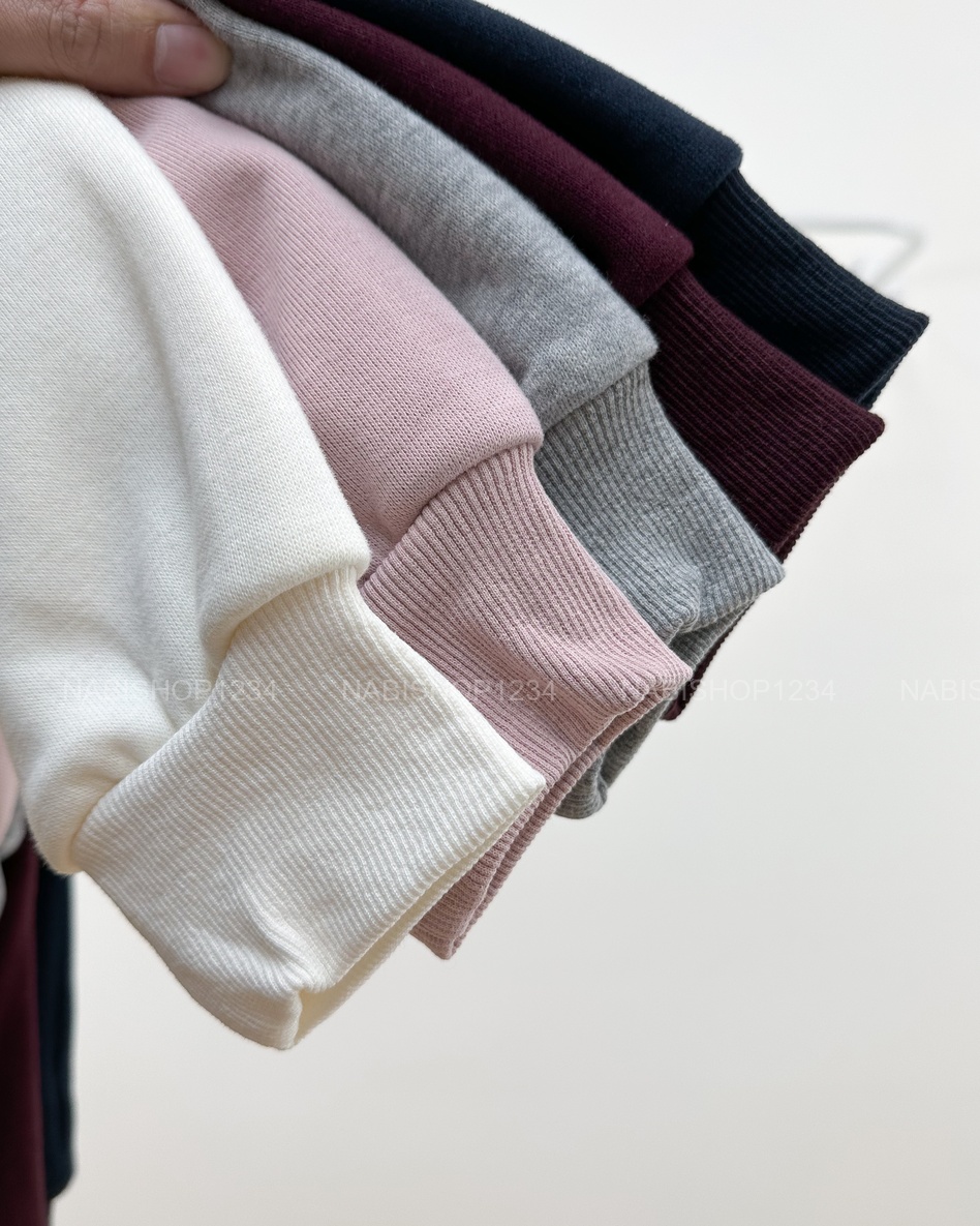 Áo Khoác Số 367-D Sweater Polo Dây Kéo Cún