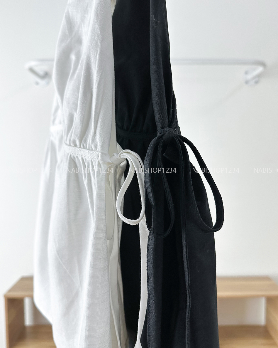 Áo Kiểu Số 311-B 5610 SN Cổ V Cột Dây