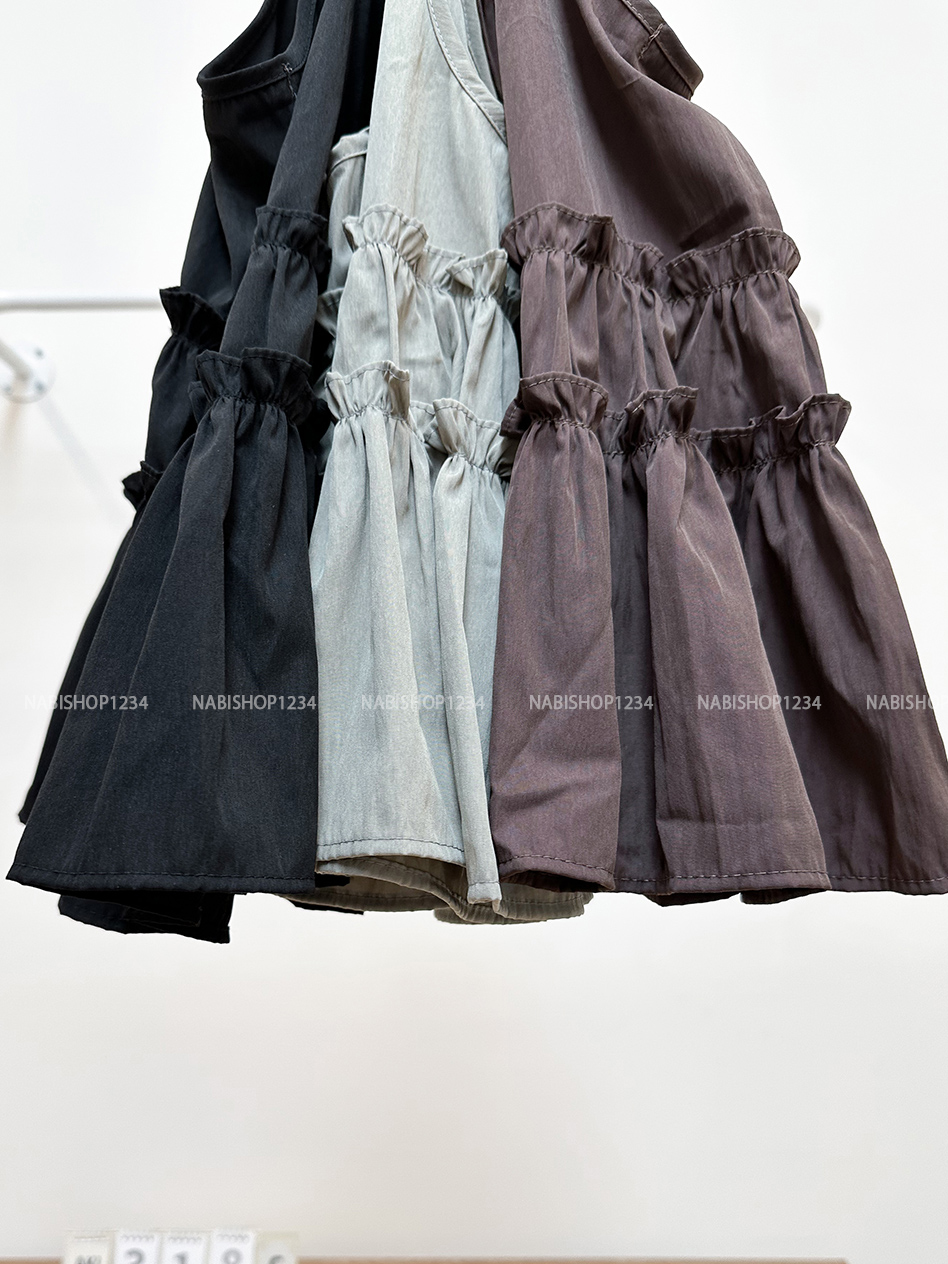 (DEAL) Áo Kiểu Số 318-C Set TD + 2S Bèo Tầng