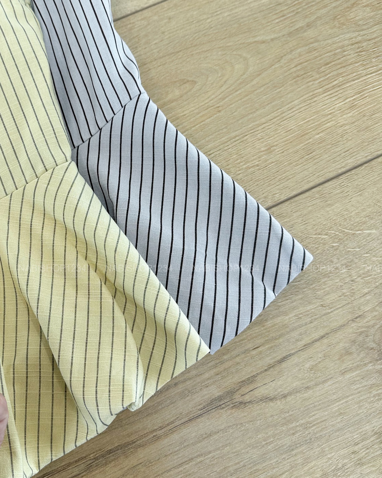 Áo Kiểu Số 336-D 8612 SN Giả Gile Sọc