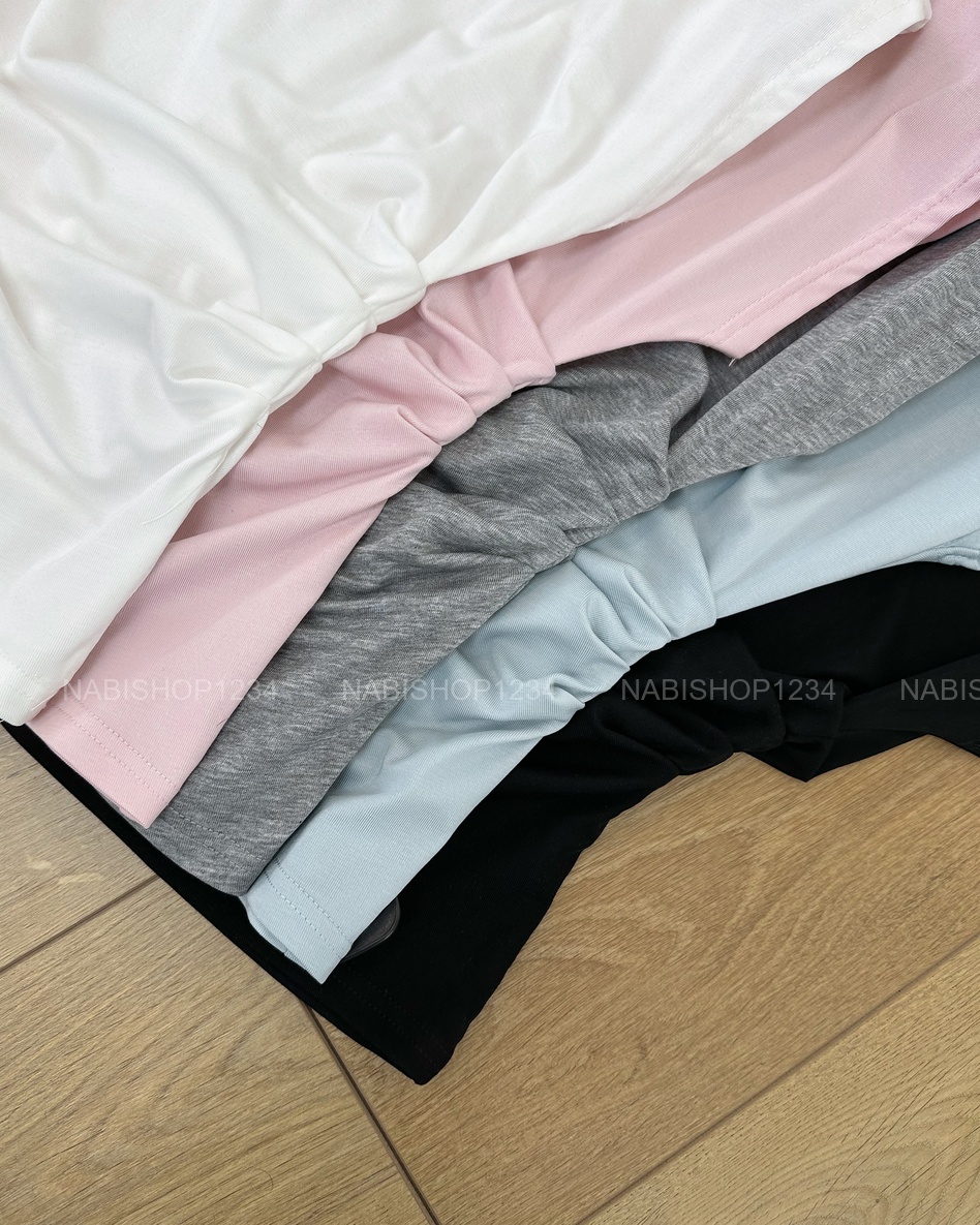 Áo Kiểu Số 337-B 8792 Trễ Vai Nhún Eo