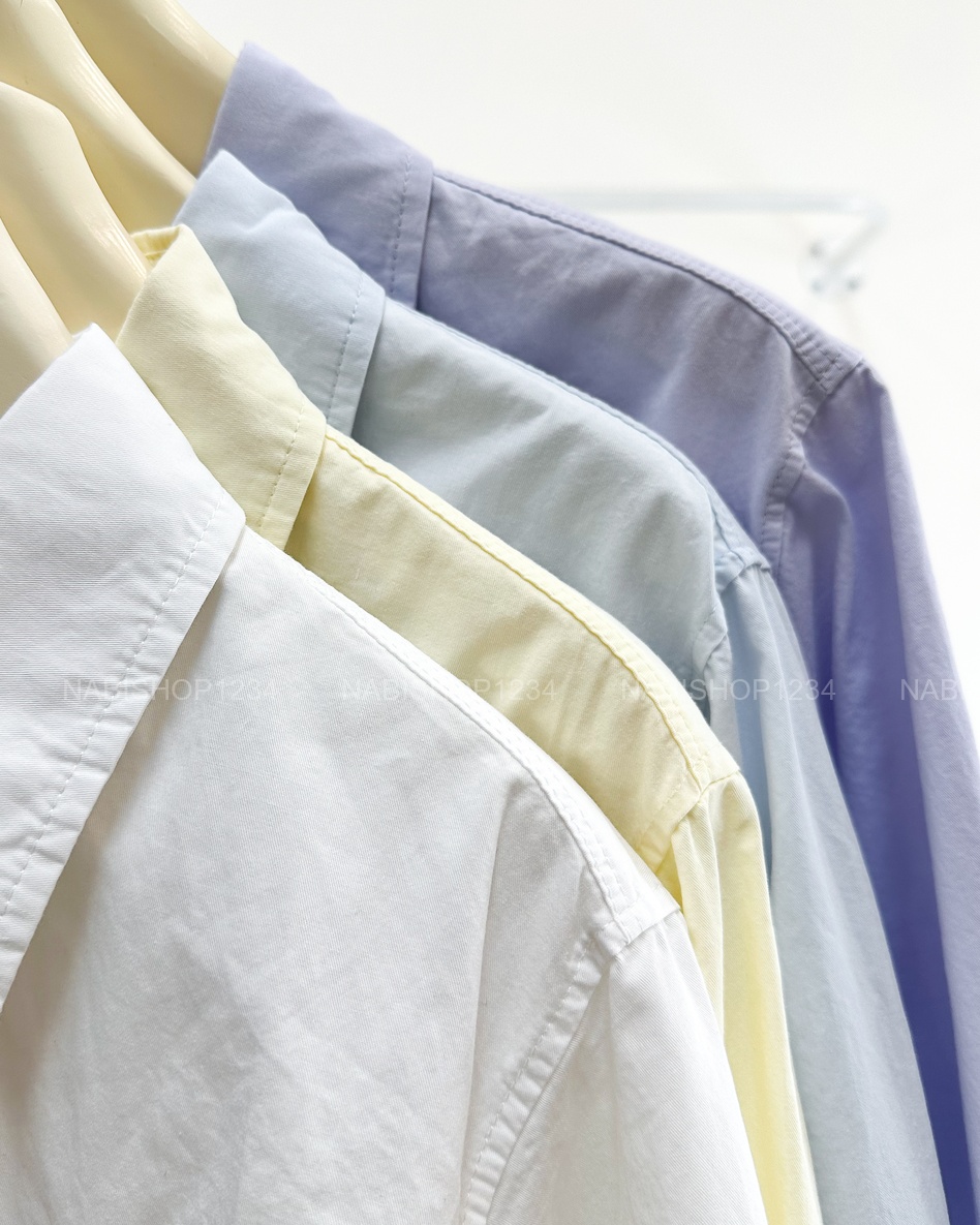 Áo Sơ Mi Số 335-A 8216 TD Nút Màu Mickey