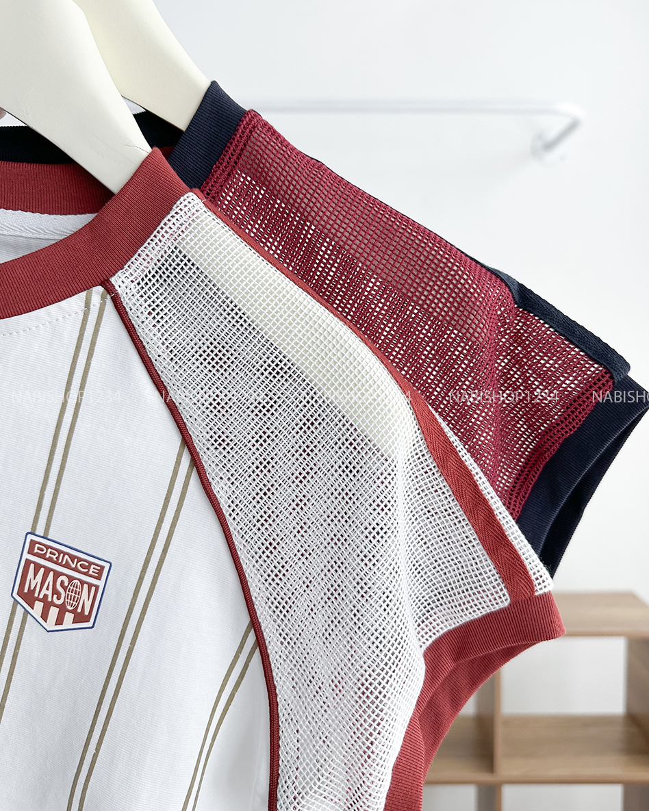 Áo Thun Số 298-D 6265 Tay Lưới Số 8