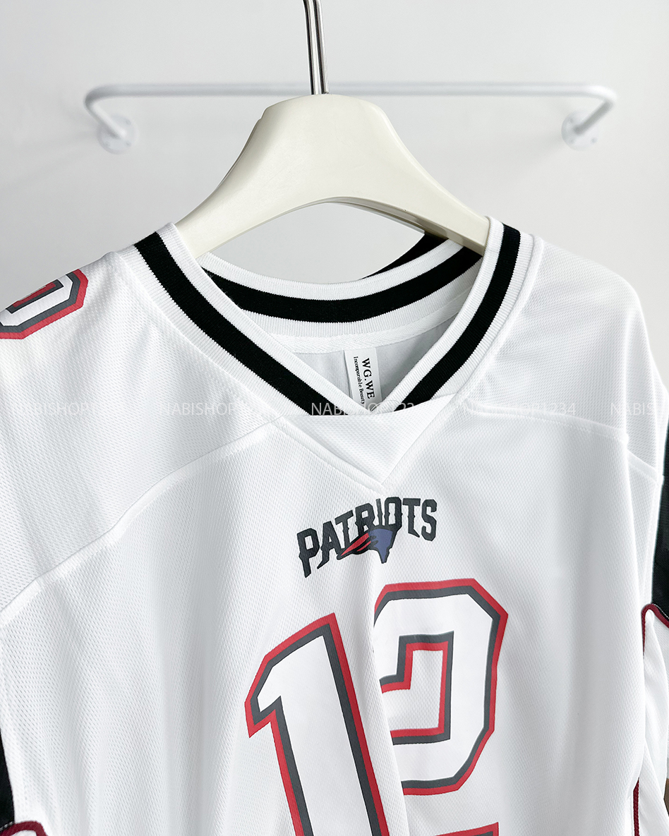 Áo Thun Số 300-D 6095 Oversize Patriots 12