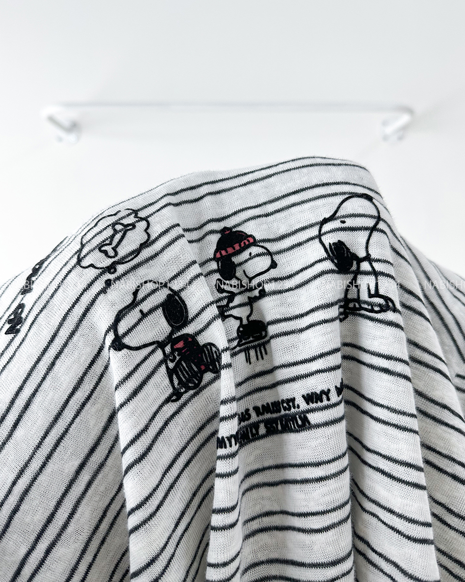 Áo Thun Số 310-B 657 TD Sọc Ngang Snoopy