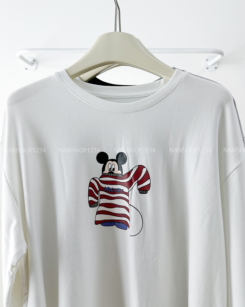Áo Thun Số 312-B 7729 TD Mickey